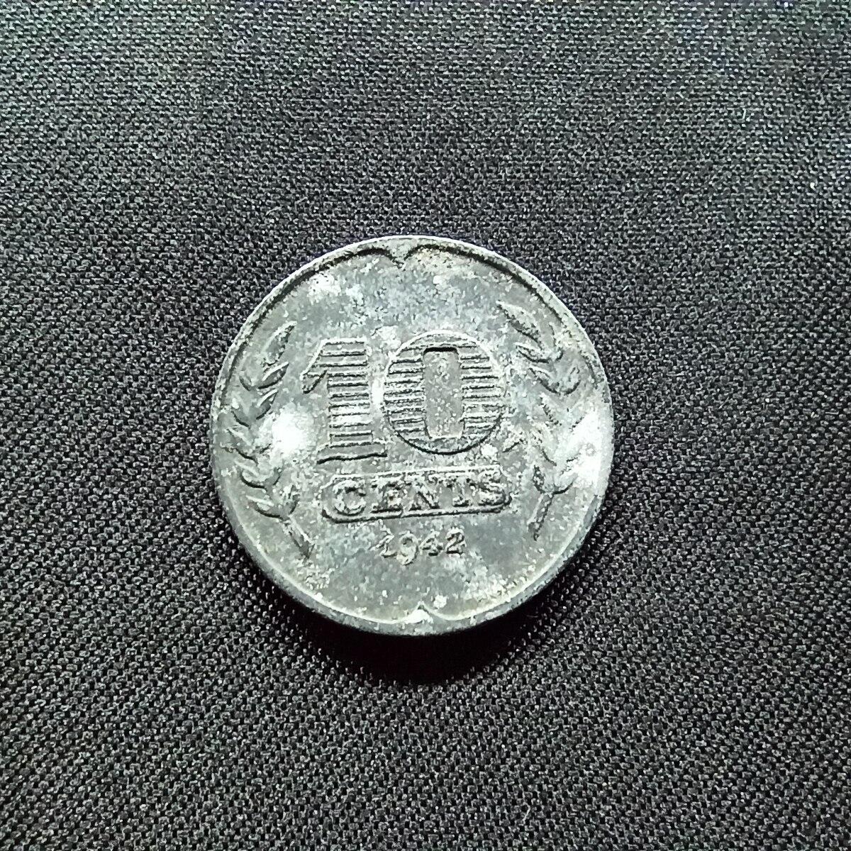 邮泉阁限时拍卖第十二场 各国硬币专场 荷兰1942年10分