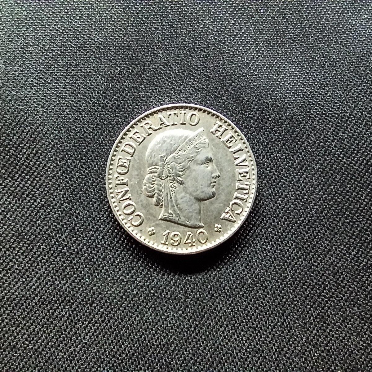 邮泉阁限时拍卖第十二场 各国硬币专场 瑞士1940年10拉彭