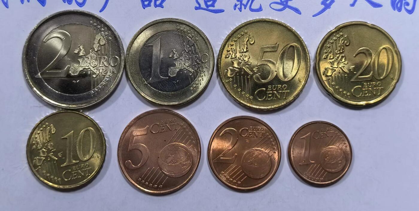 北京马甸外国币专卖微拍第123期，外国非贵金属纪念币，流通币专场，陆续上新，欢迎关注 好品相荷兰欧元
