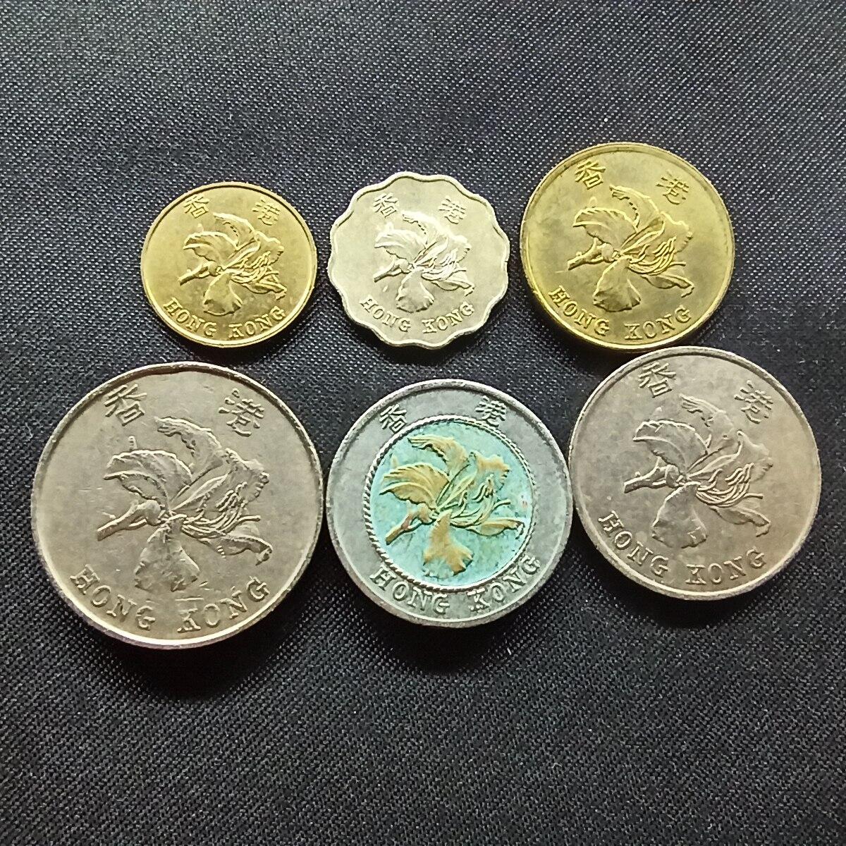 邮泉阁限时拍卖第十二场 各国硬币专场 中国香港6枚