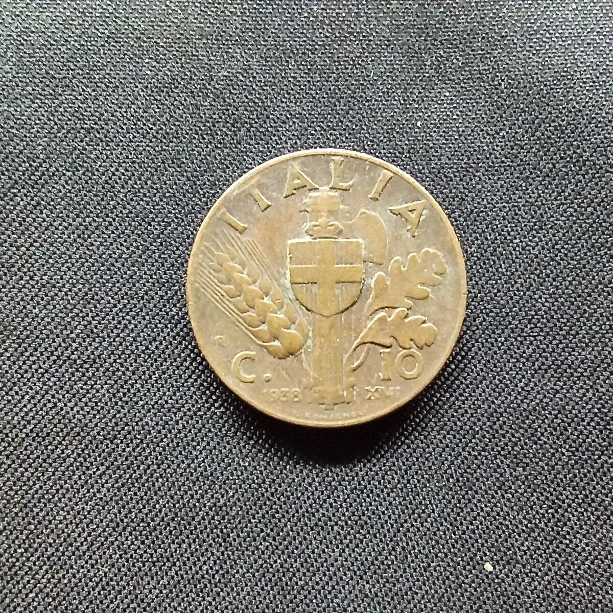 邮泉阁限时拍卖第十二场 各国硬币专场 意大利1938年10分