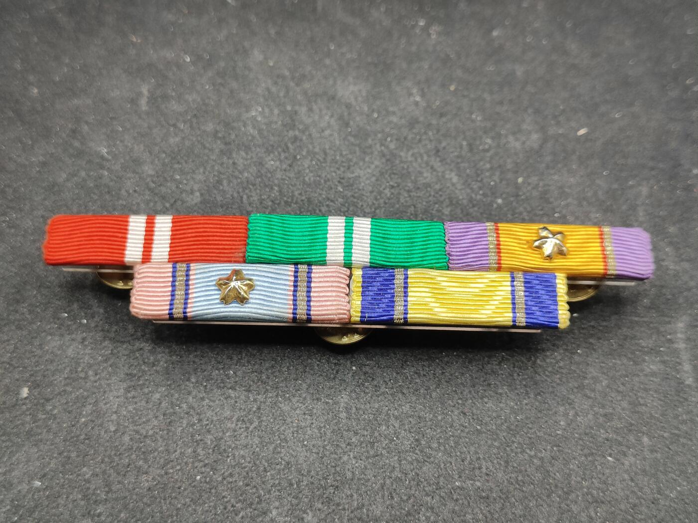 全场0元起拍 第173期 咸鱼国勋章拍卖专场 7月14日（周日）下午6：00开始 日本防卫纪念章五连