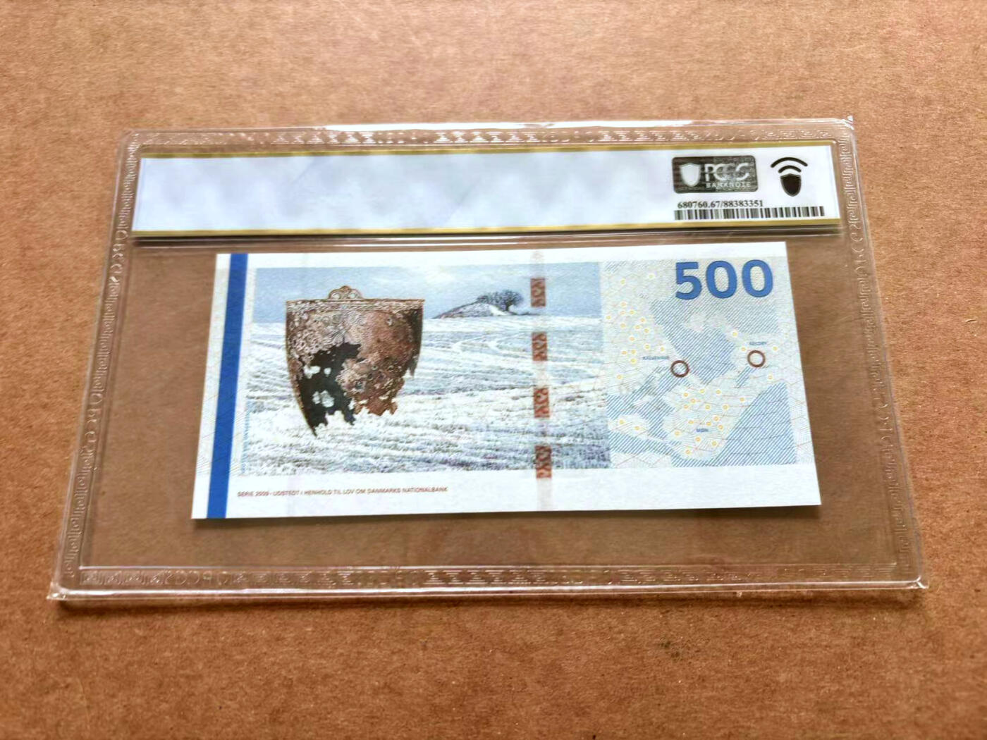 【Blue Auction】✨世界纸币精拍第503期【精】 【无47】丹麦 2011年500克朗 PCGS67EPQ 