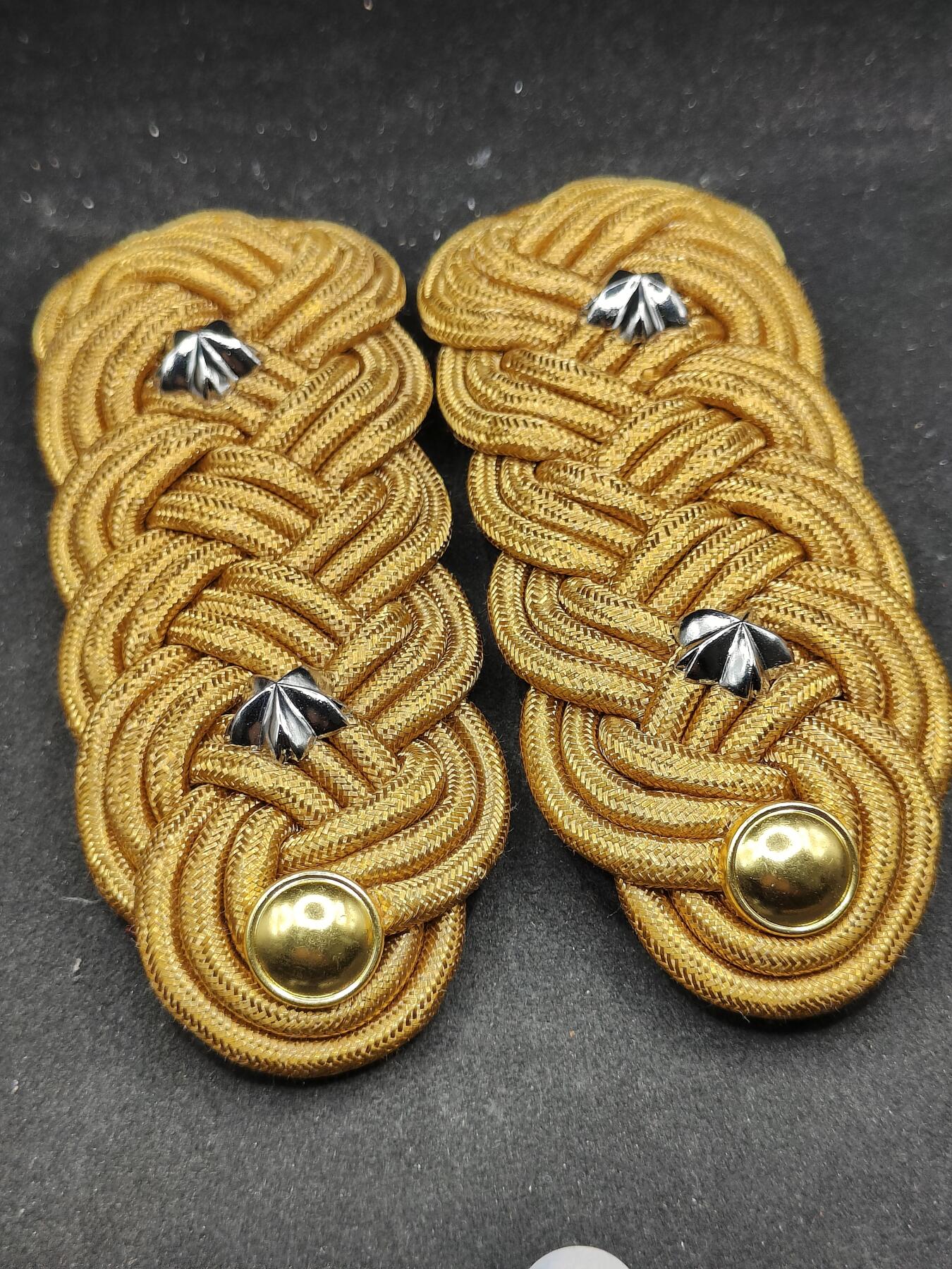 全场0元起拍 第173期 咸鱼国勋章拍卖专场 7月14日（周日）下午6：00开始 陆自二佐礼服肩章一对