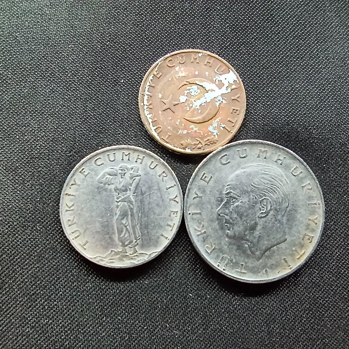 邮泉阁限时拍卖第十二场 各国硬币专场 土耳其3枚