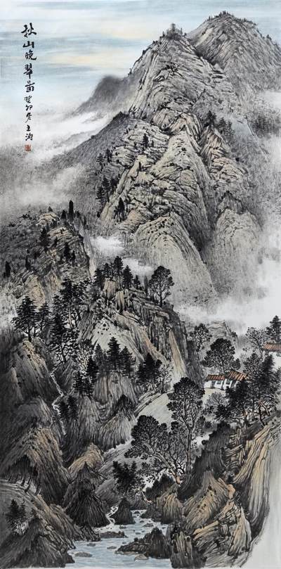 《秋山晚翠》王涛-8.5平尺 - 《秋山晚翠》王涛-8.5平尺