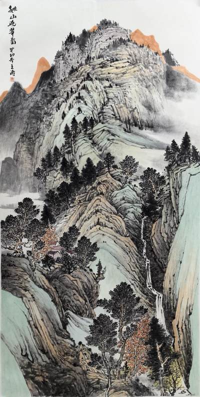 《秋山晚翠》王涛-8.5平尺 - 《秋山晚翠》王涛-8.5平尺