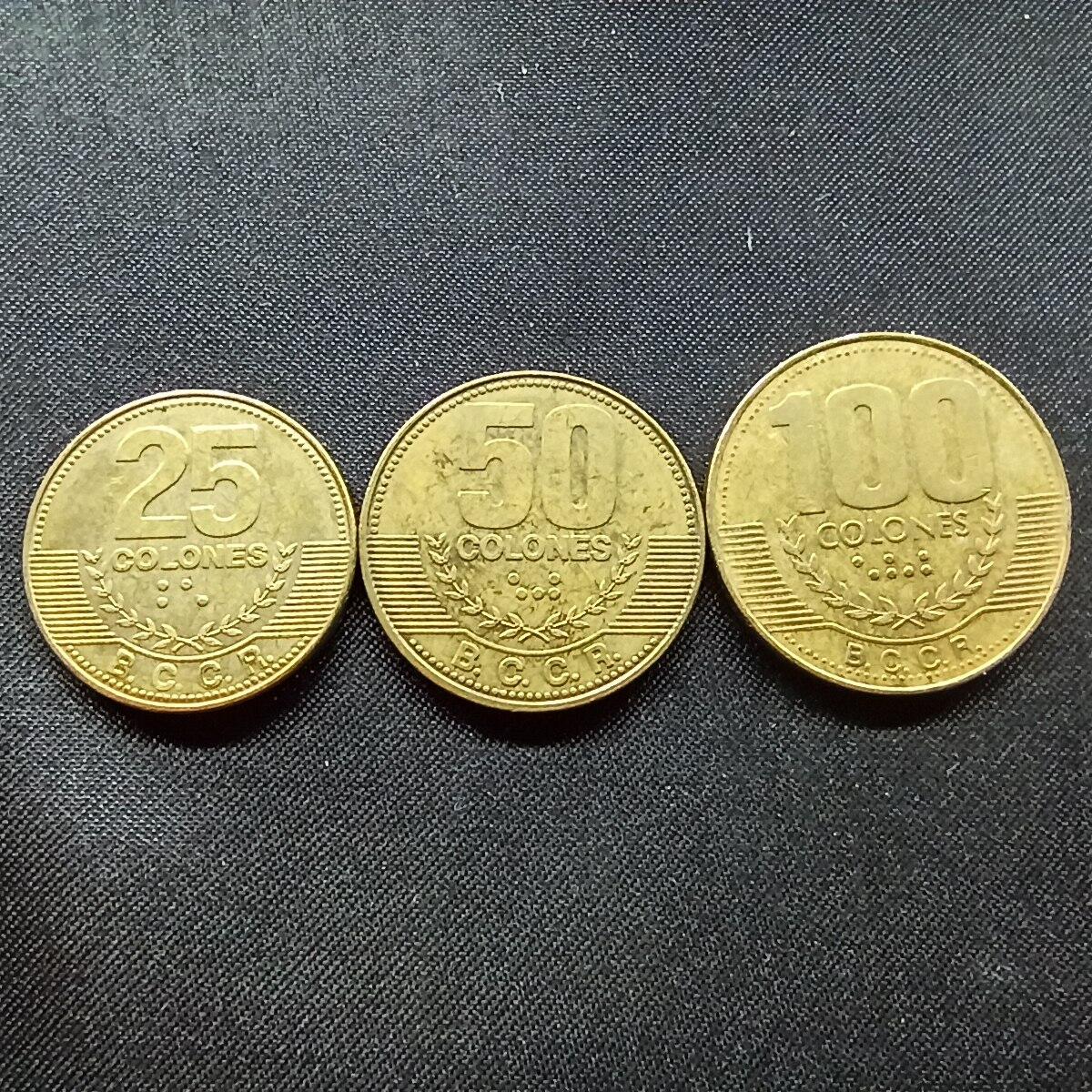 邮泉阁限时拍卖第十二场 各国硬币专场 哥黎达斯加3枚