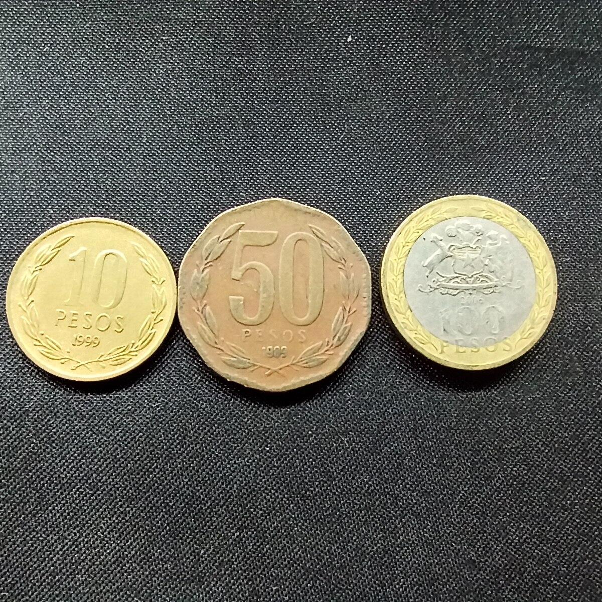 邮泉阁限时拍卖第十二场 各国硬币专场 智利3枚