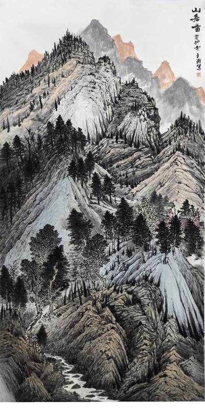 《山居图》王涛-8.5平尺 - 《山居图》王涛-8.5平尺