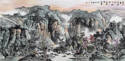 《万山群峰》王涛-8.5平尺 - 《万山群峰》王涛-8.5平尺