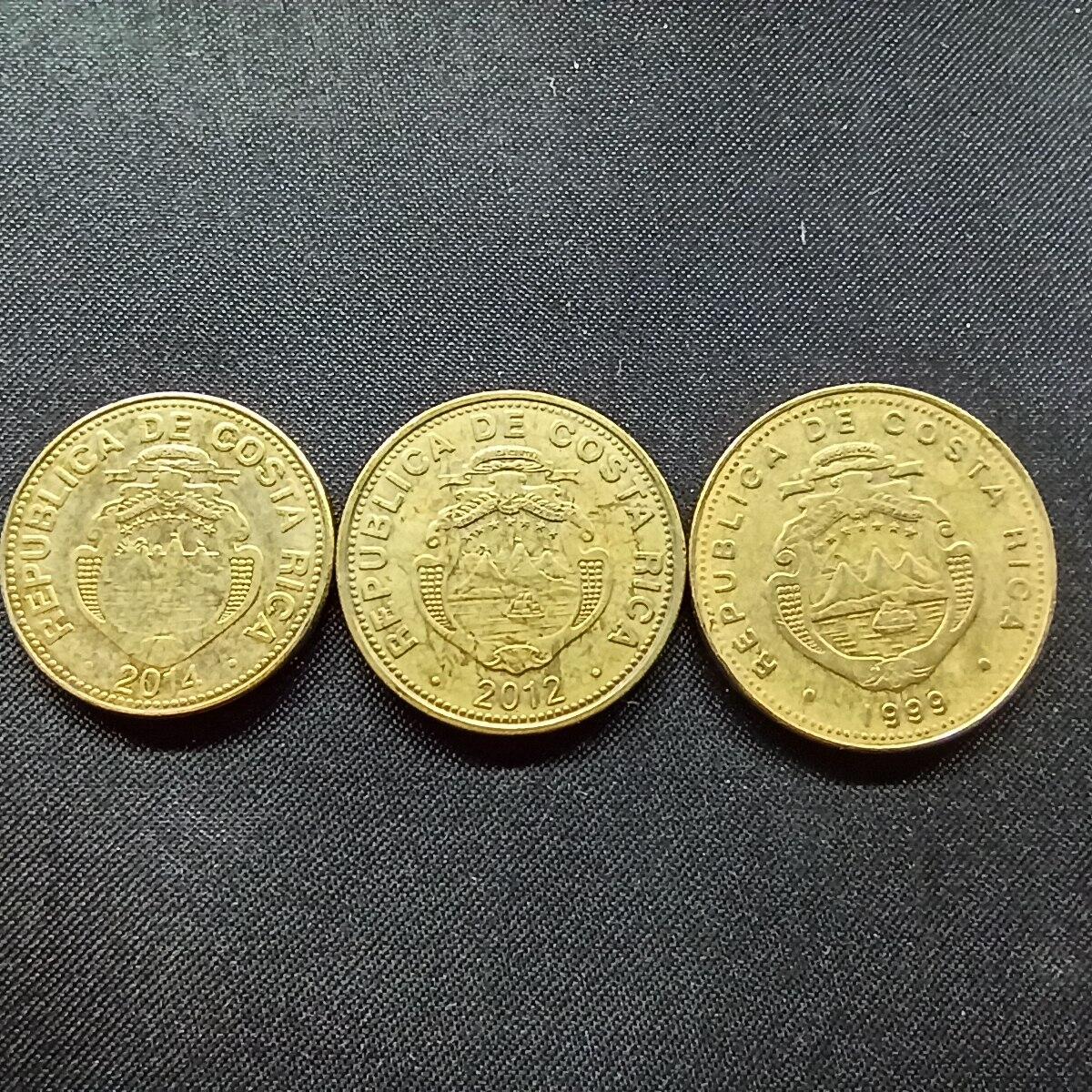 邮泉阁限时拍卖第十二场 各国硬币专场 哥黎达斯加3枚