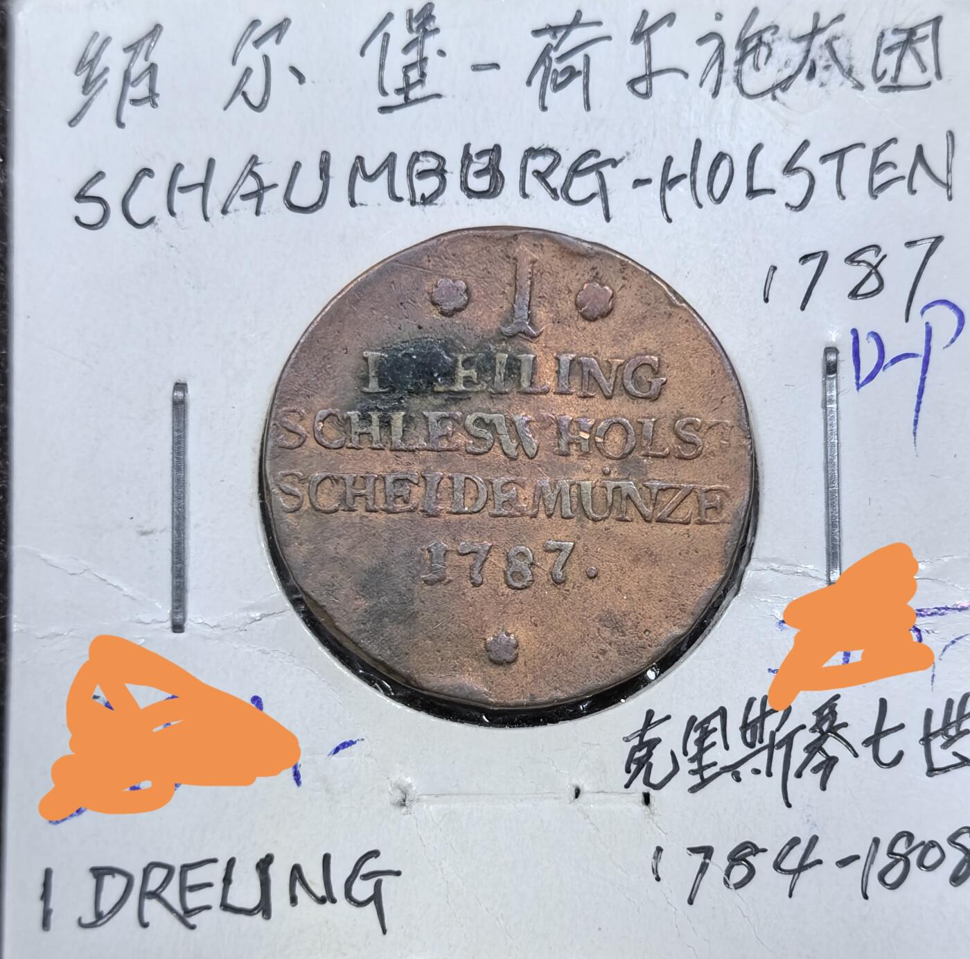 北京马甸外国币专卖微拍第123期，外国非贵金属纪念币，流通币专场，陆续上新，欢迎关注 1787年德国地方铜币
