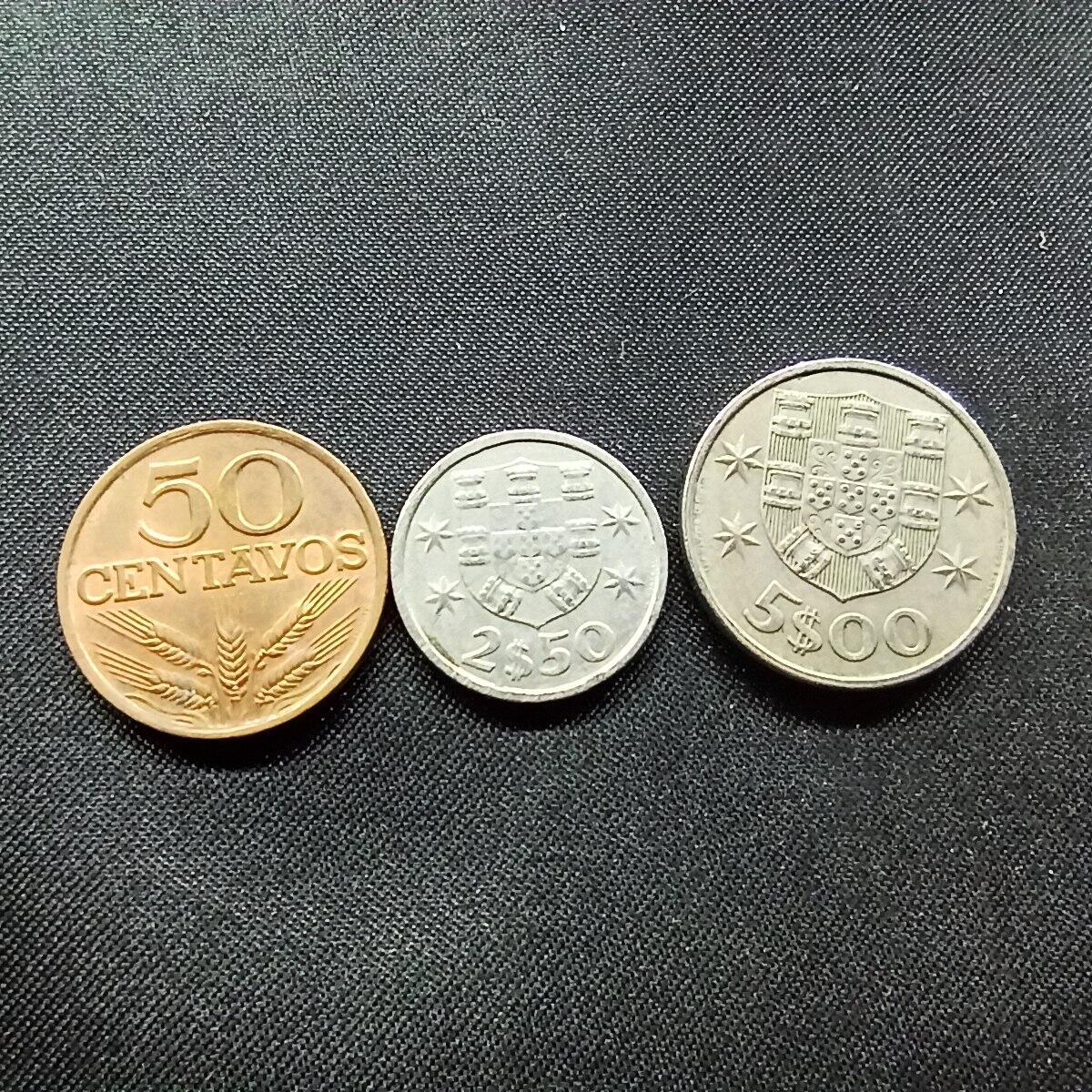 邮泉阁限时拍卖第十二场 各国硬币专场 葡萄牙3枚