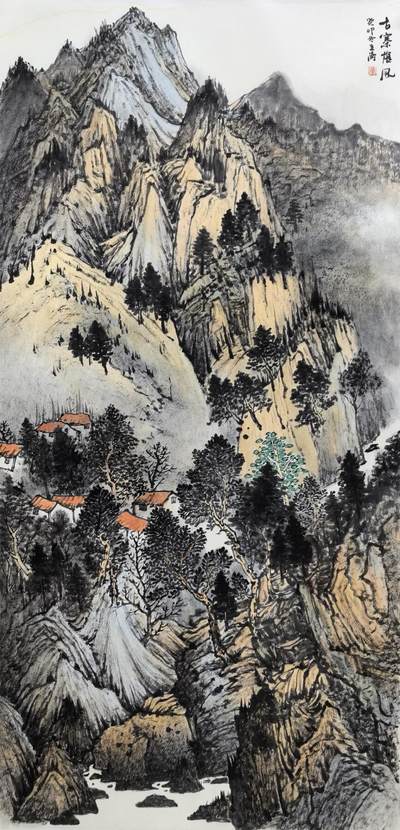 《古寨雄风》王涛-8.5平尺 - 《古寨雄风》王涛-8.5平尺