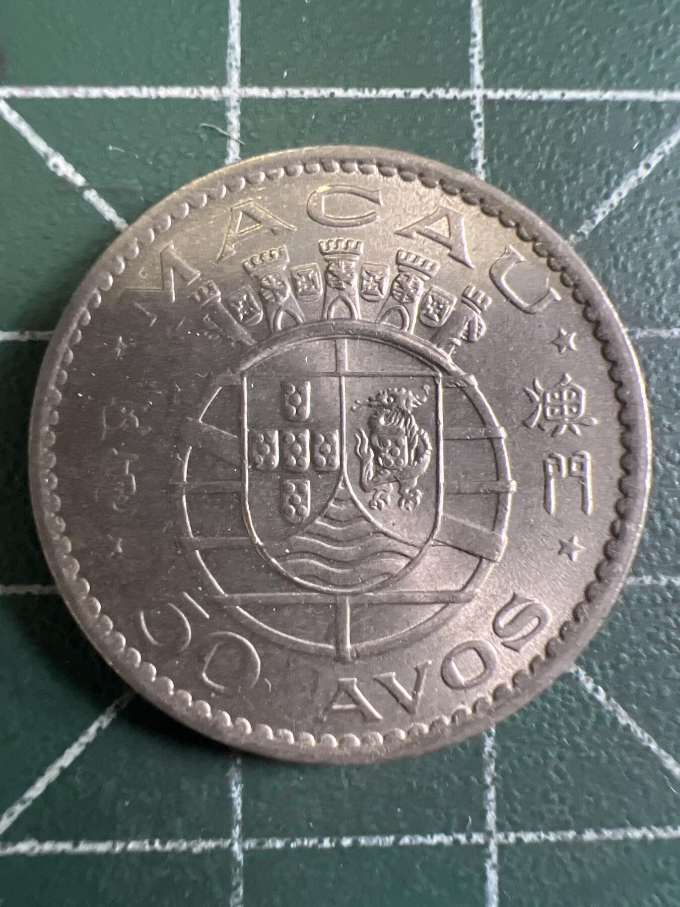 第655期 硬币场 （无押金，捡漏，全场50包邮，偏远地区除外，接收代拍业务，本店十天发一次货） 澳门伍毫