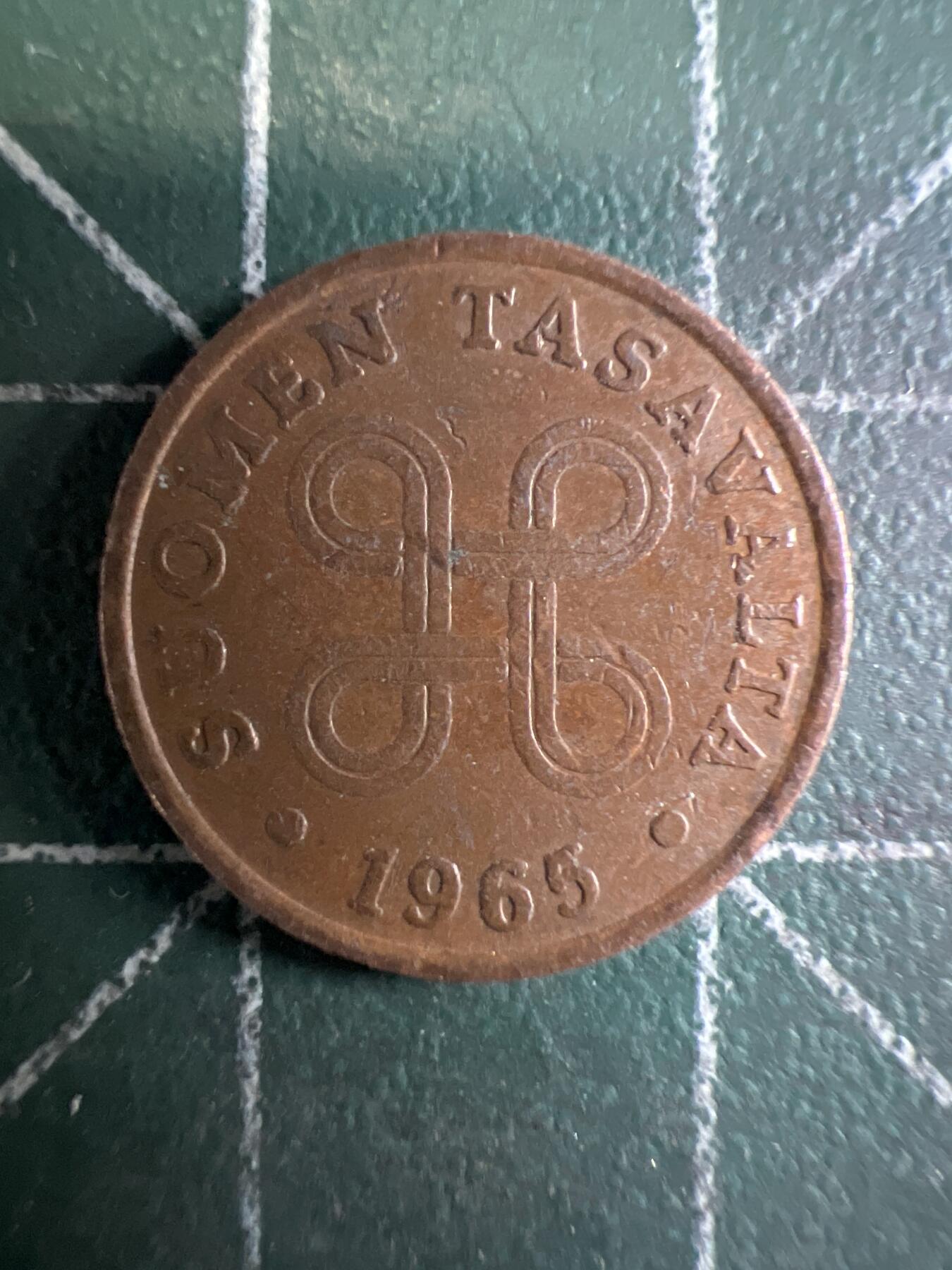 第655期 硬币场 （无押金，捡漏，全场50包邮，偏远地区除外，接收代拍业务，本店十天发一次货） 芬兰1盆尼