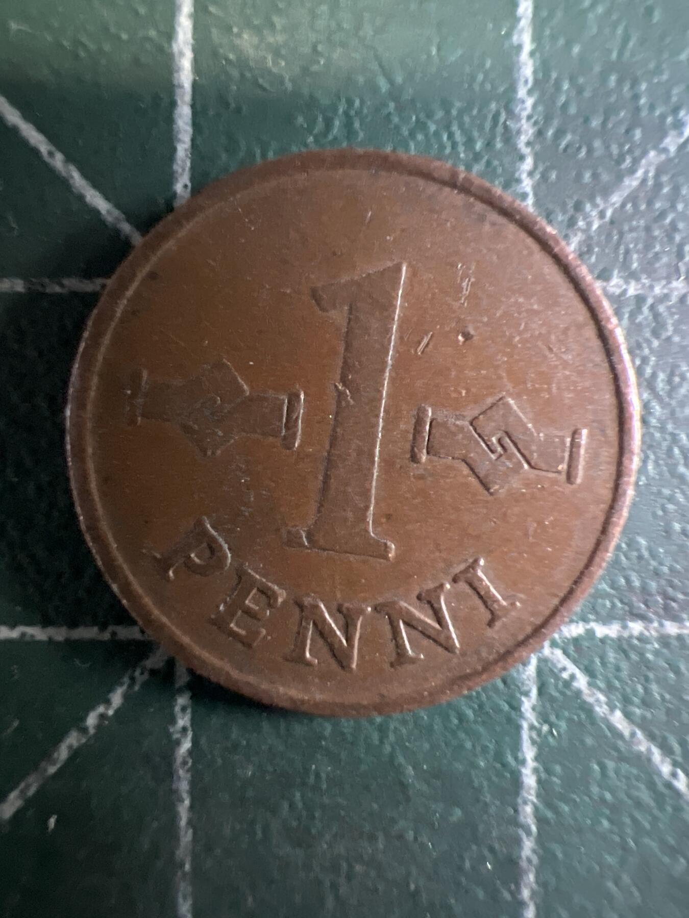 第655期 硬币场 （无押金，捡漏，全场50包邮，偏远地区除外，接收代拍业务，本店十天发一次货） 芬兰1盆尼