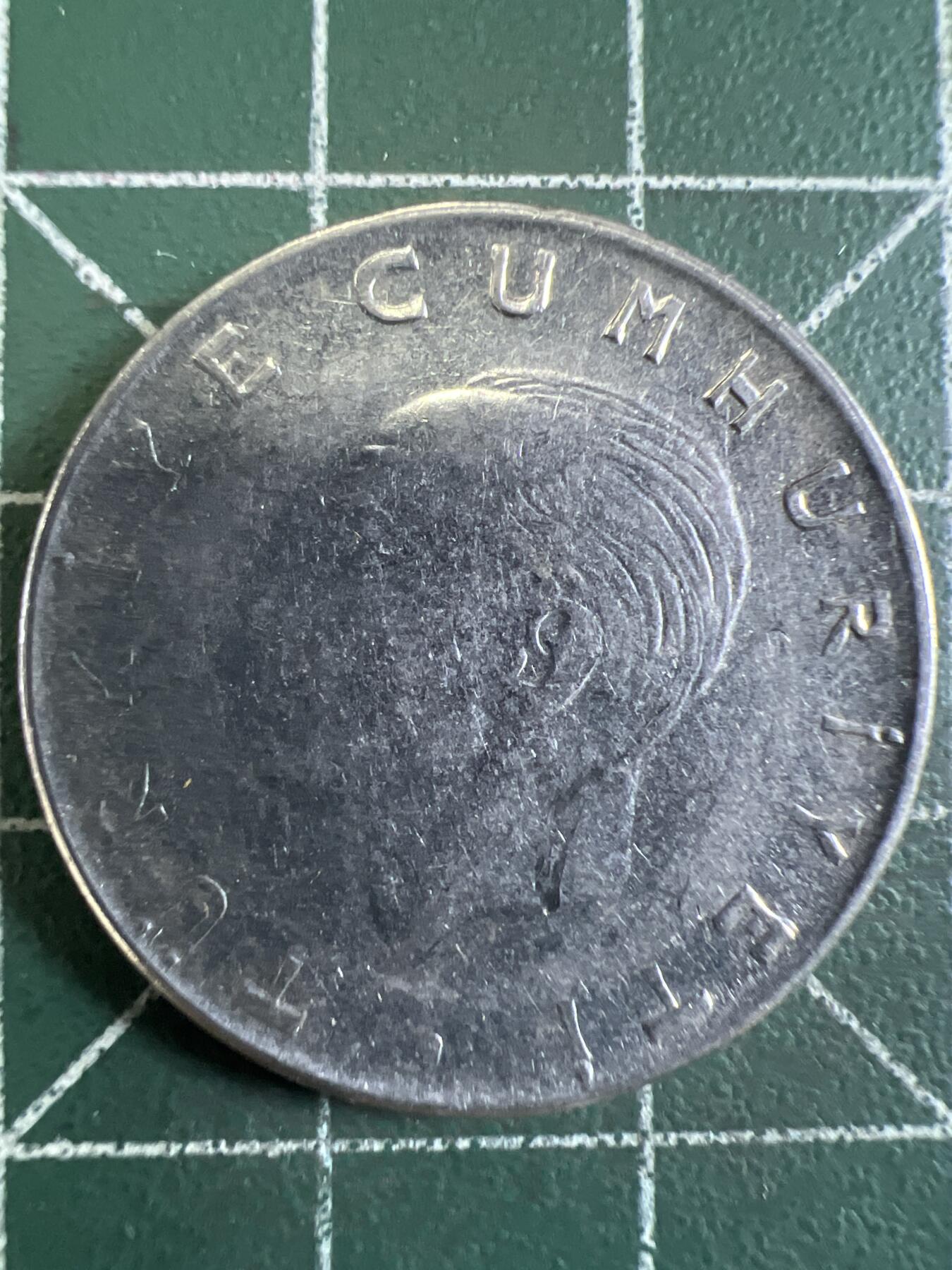 第655期 硬币场 （无押金，捡漏，全场50包邮，偏远地区除外，接收代拍业务，本店十天发一次货） 土耳其1里拉