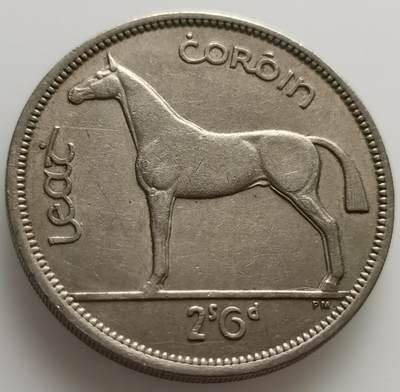  外国散币20240713场次（中拍皆有赠品），每周两拍，可寄存，周日统一发货 - 爱尔兰1959年骏马半克朗