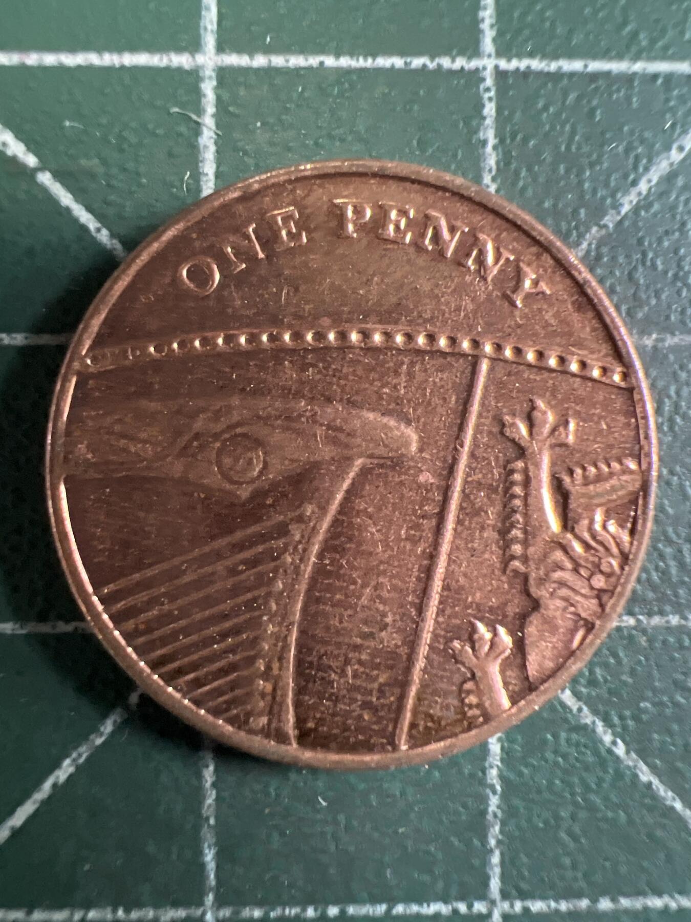 第655期 硬币场 （无押金，捡漏，全场50包邮，偏远地区除外，接收代拍业务，本店十天发一次货） 英国1便士 新版