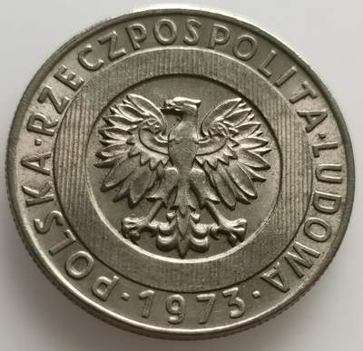  外国散币20240713场次（中拍皆有赠品），每周两拍，可寄存，周日统一发货 - 好品波兰1973年社会主义时期麦穗20兹罗提