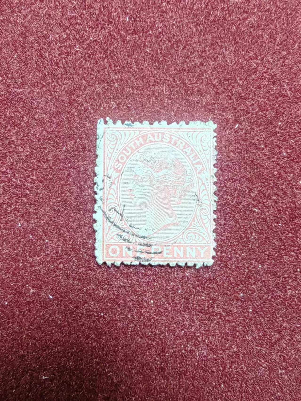 联合阁邮币社™ ——“多国邮票-新旧混合”0佣金 英南澳大利亚 1876年 维多利亚女王