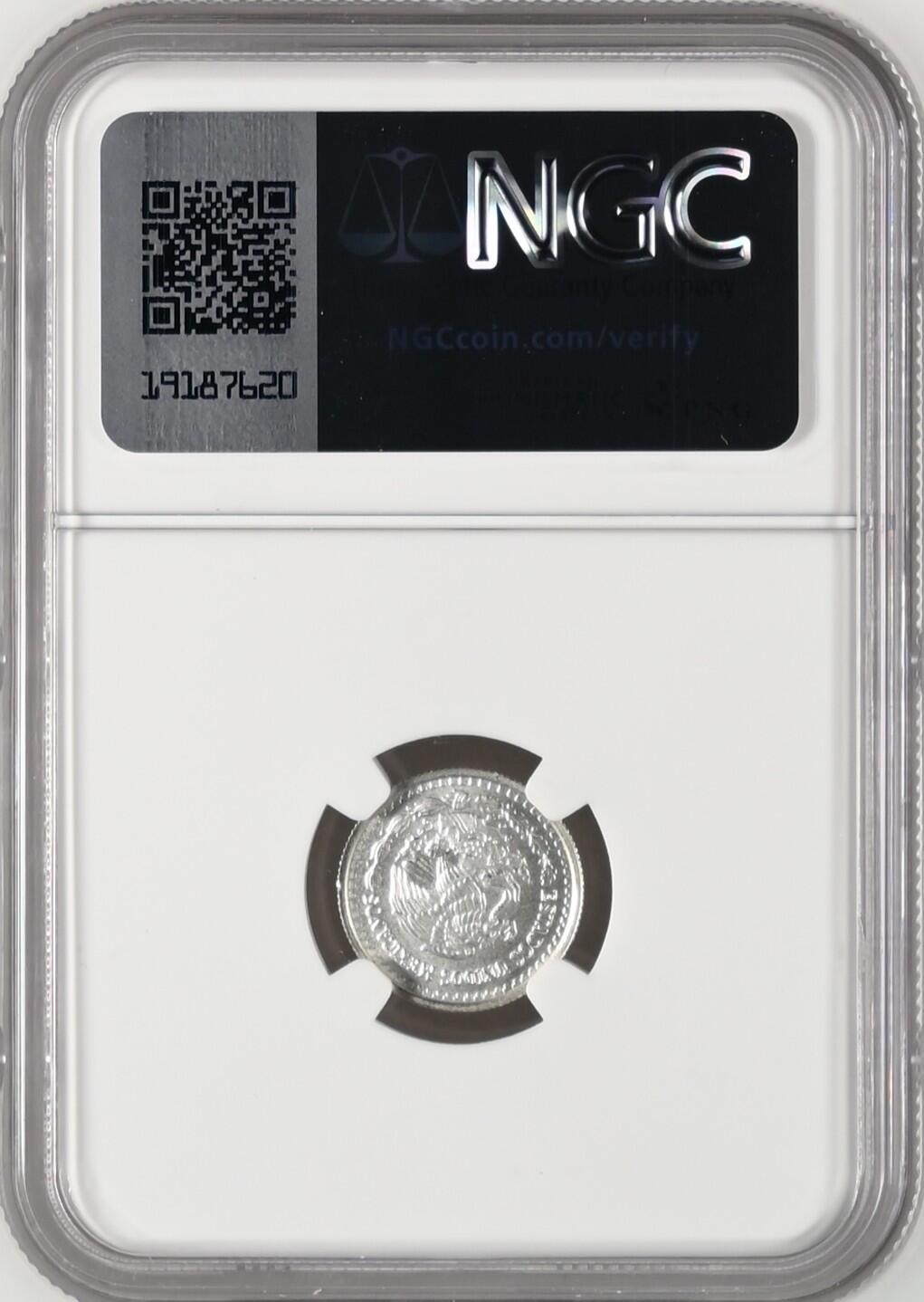 长老汇龙年精选第八场拍卖  2016Mo墨西哥胜利女神1/20盎司银币，NGC MS69