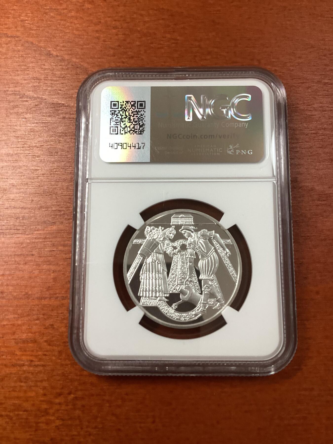 长老汇龙年精选第八场拍卖 2003 奥地利宫殿城堡10欧元精制银币，NGC PF68UC，唯二亚军，更高4枚