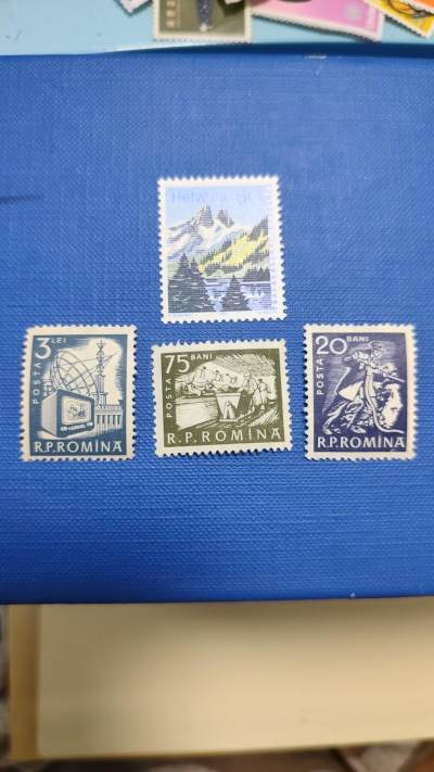 一月邮币社第三十三期拍卖国际邮票专场 - 罗马尼亚一组和瑞士雕版