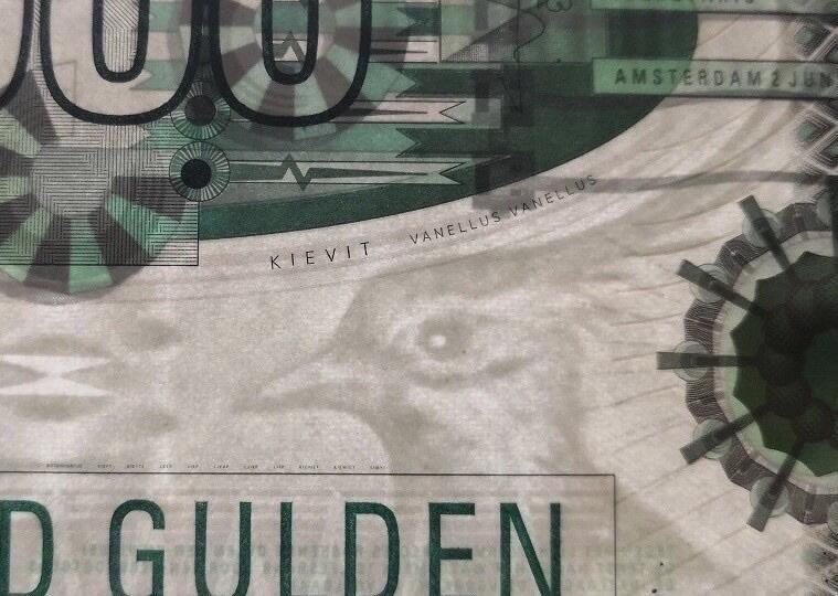 收藏联盟Quantum Auction 第361期拍卖  荷兰1994年1000盾 PMG67 经典大齿轮