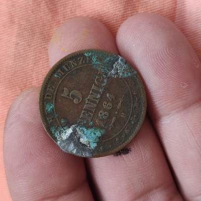 英雄古币捡漏专场第一期无押金可累计捡漏，全场50包邮，偏远地区除外。 - 1864年德国。