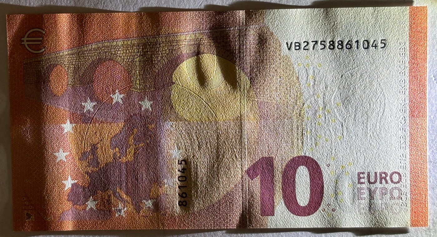 紫瑗钱币——第385期——纸币场 欧元 西班牙 2014年 圣天使桥 10欧元 UNC