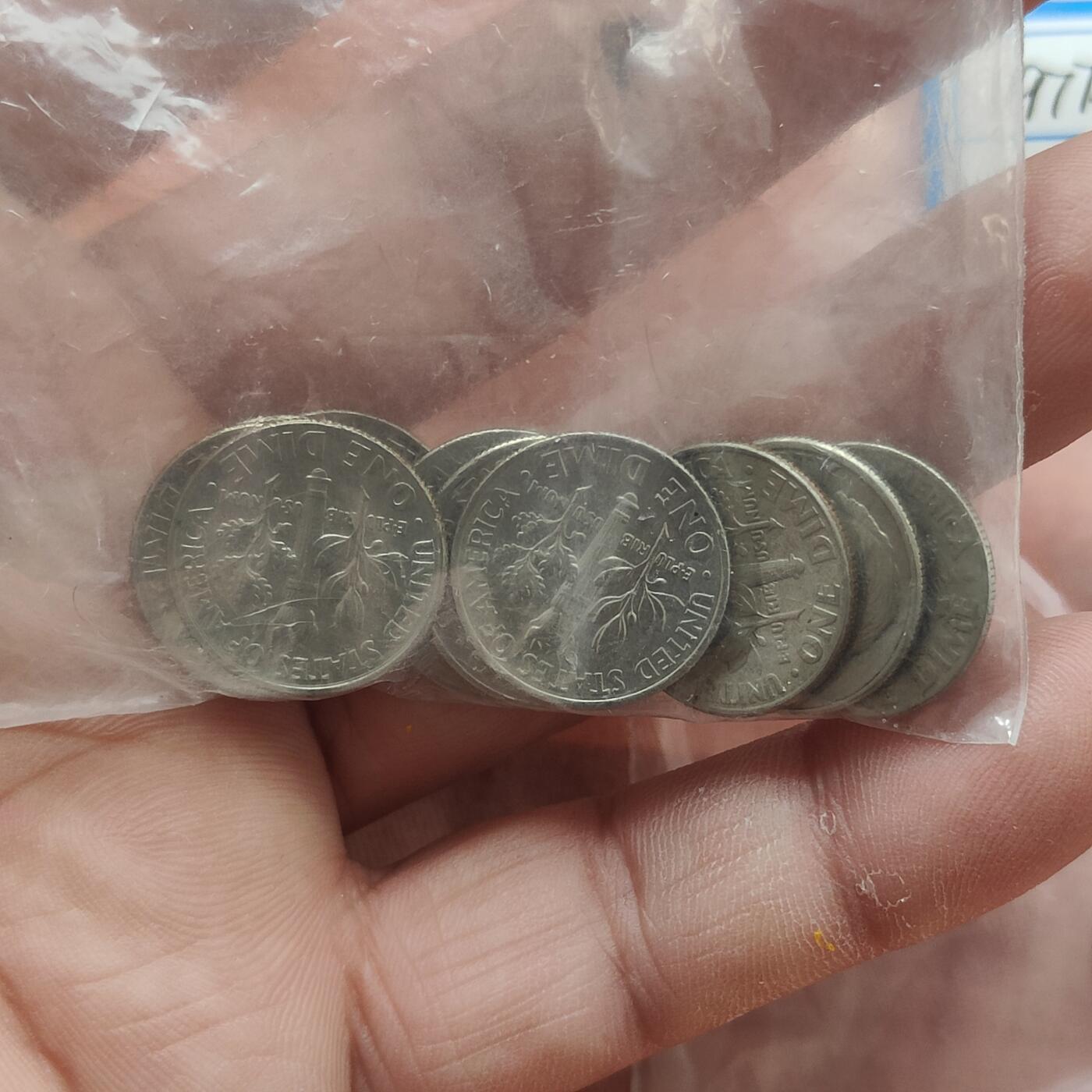英雄古币捡漏专场第一期无押金可累计捡漏，全场50包邮，偏远地区除外。 美国10枚一组