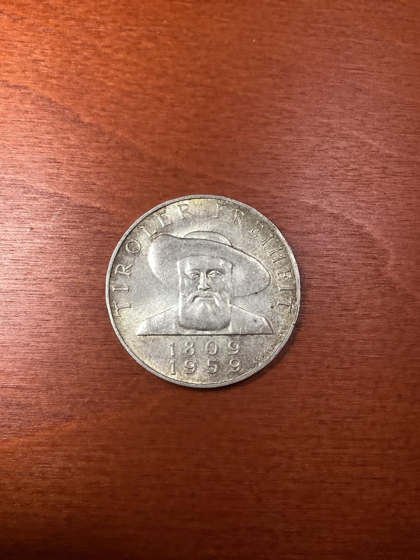 长老汇龙年精选第八场拍卖 1959奥地利5先令银币