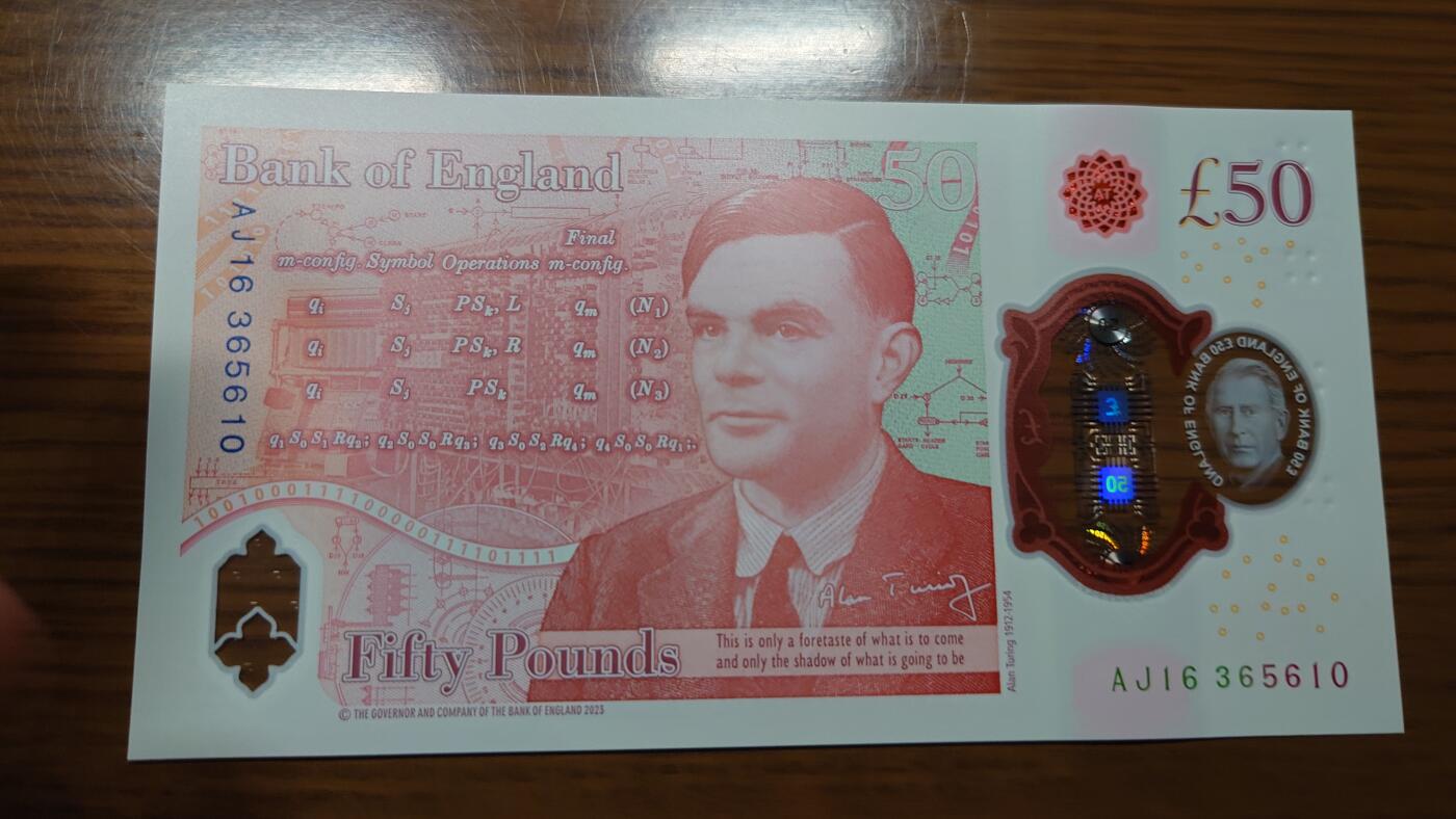 【世界钱币】精选微拍第120期暨2024年第31期  新到货查尔斯50镑，亚美尼亚全套，新版5000卢布等 2023年英国G序列50镑查尔斯 全新绝品无47尾号610