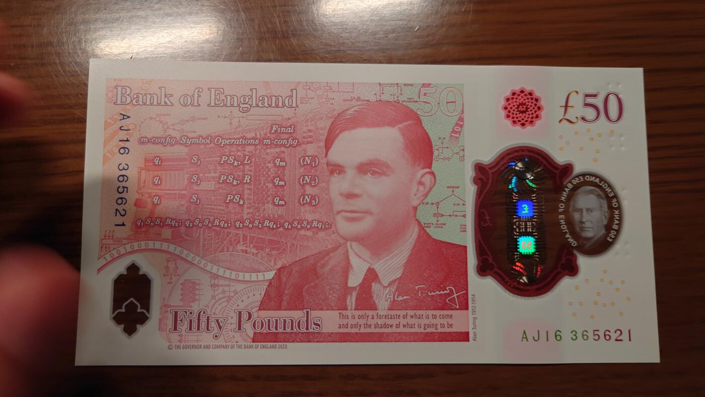 【世界钱币】精选微拍第120期暨2024年第31期  新到货查尔斯50镑，亚美尼亚全套，新版5000卢布等 2023年英国G序列50镑查尔斯 全新绝品无47尾号621