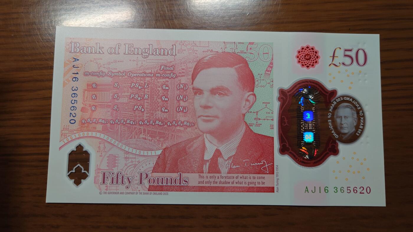 【世界钱币】精选微拍第120期暨2024年第31期  新到货查尔斯50镑，亚美尼亚全套，新版5000卢布等 2023年英国G序列50镑查尔斯 全新绝品无47尾号620