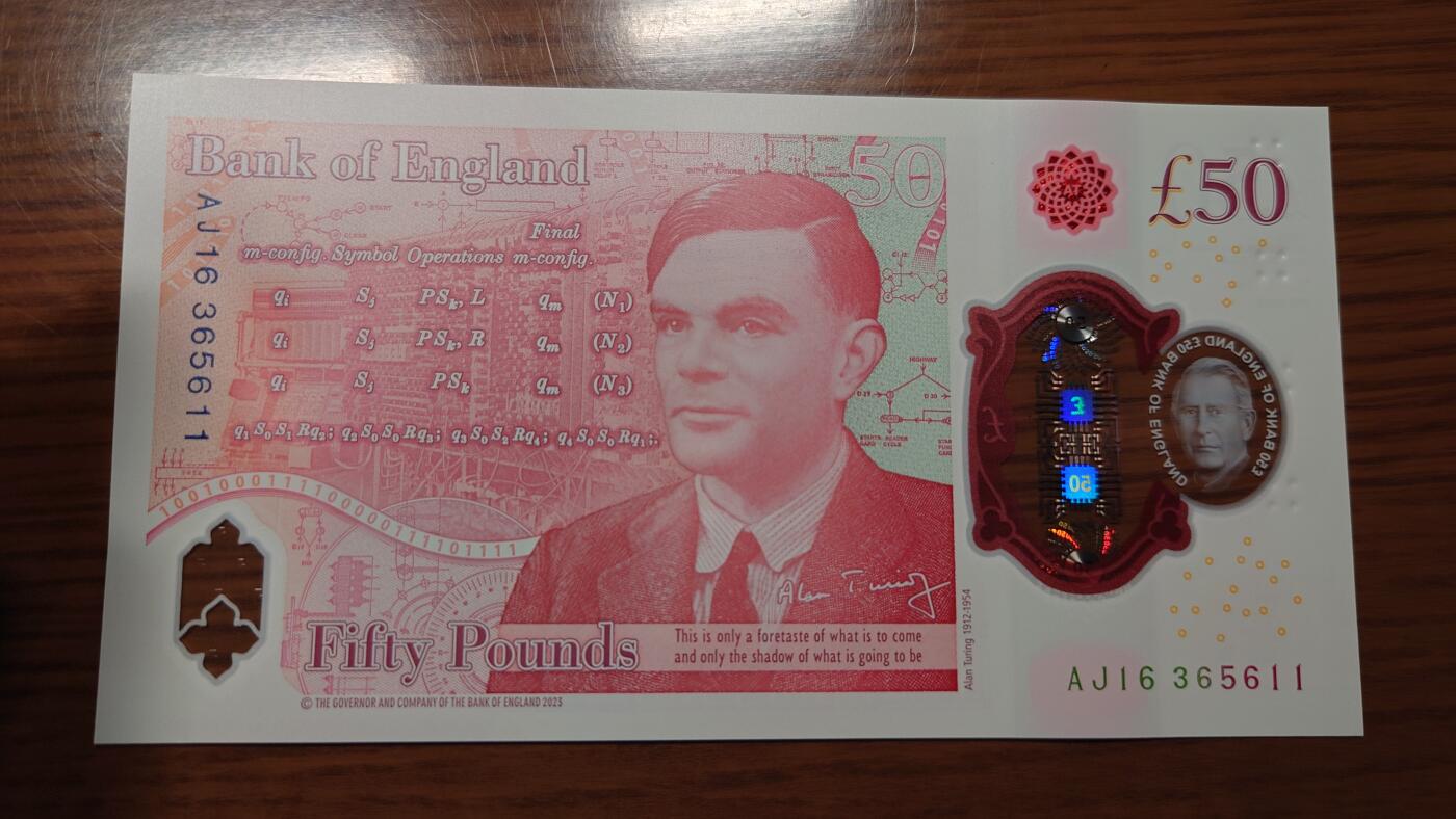 【世界钱币】精选微拍第120期暨2024年第31期  新到货查尔斯50镑，亚美尼亚全套，新版5000卢布等 2023年英国G序列50镑查尔斯 全新绝品无47尾号611