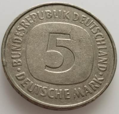  外国散币20240717场次（中拍皆有赠品），每周两拍，可寄存，周日统一发货 - 联邦德国1975年5马克