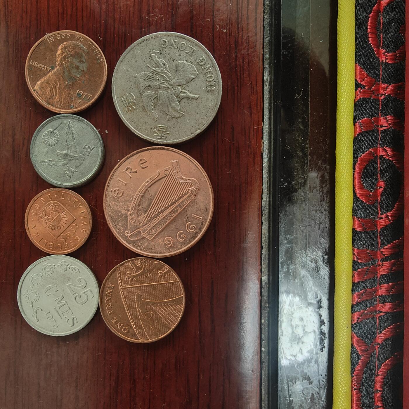 英雄古币捡漏专场第一期无押金可累计捡漏，全场50包邮，偏远地区除外。 外国硬币7枚