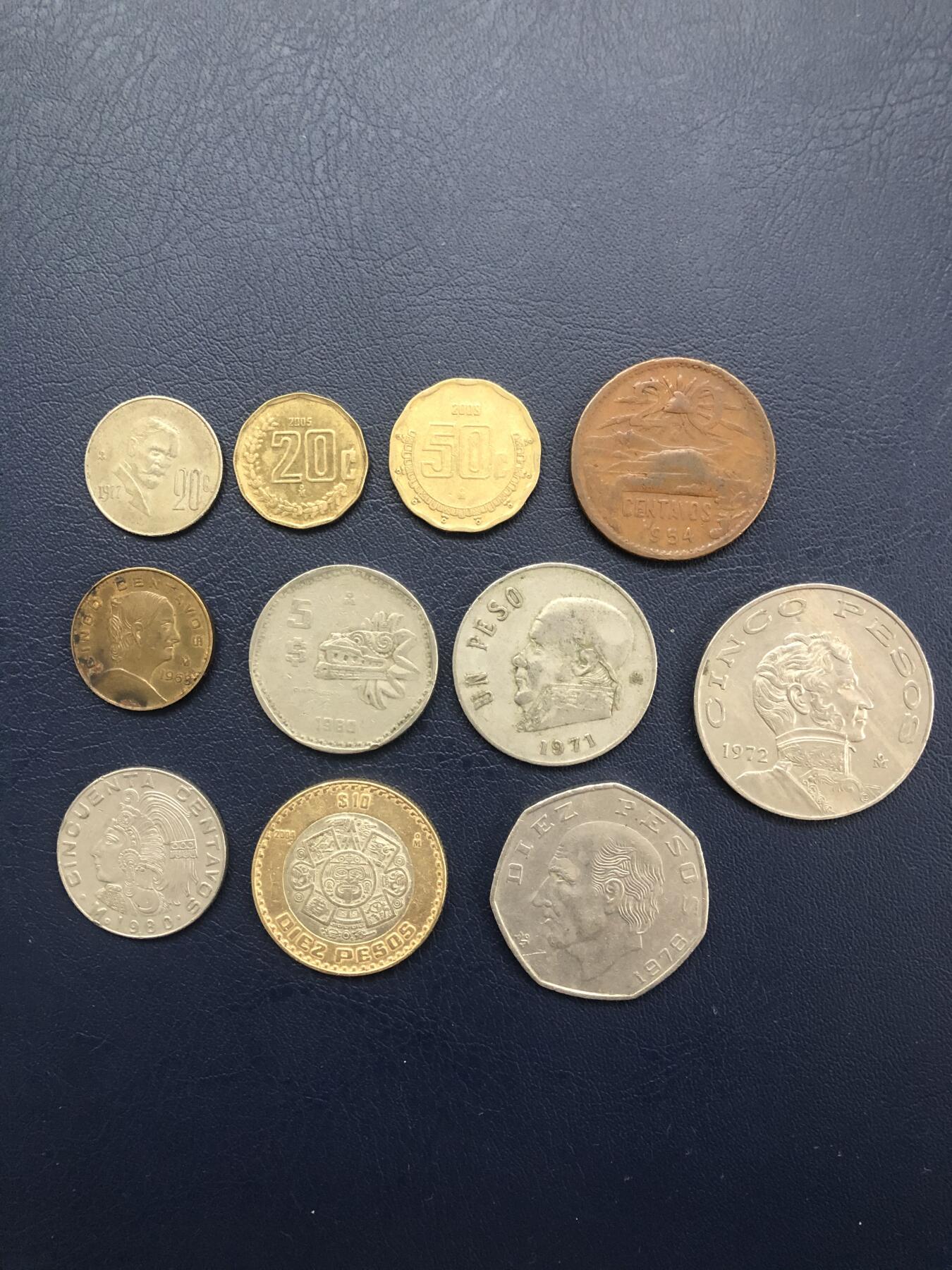 娃娃家-七月、第十四场 墨西哥散币-11枚