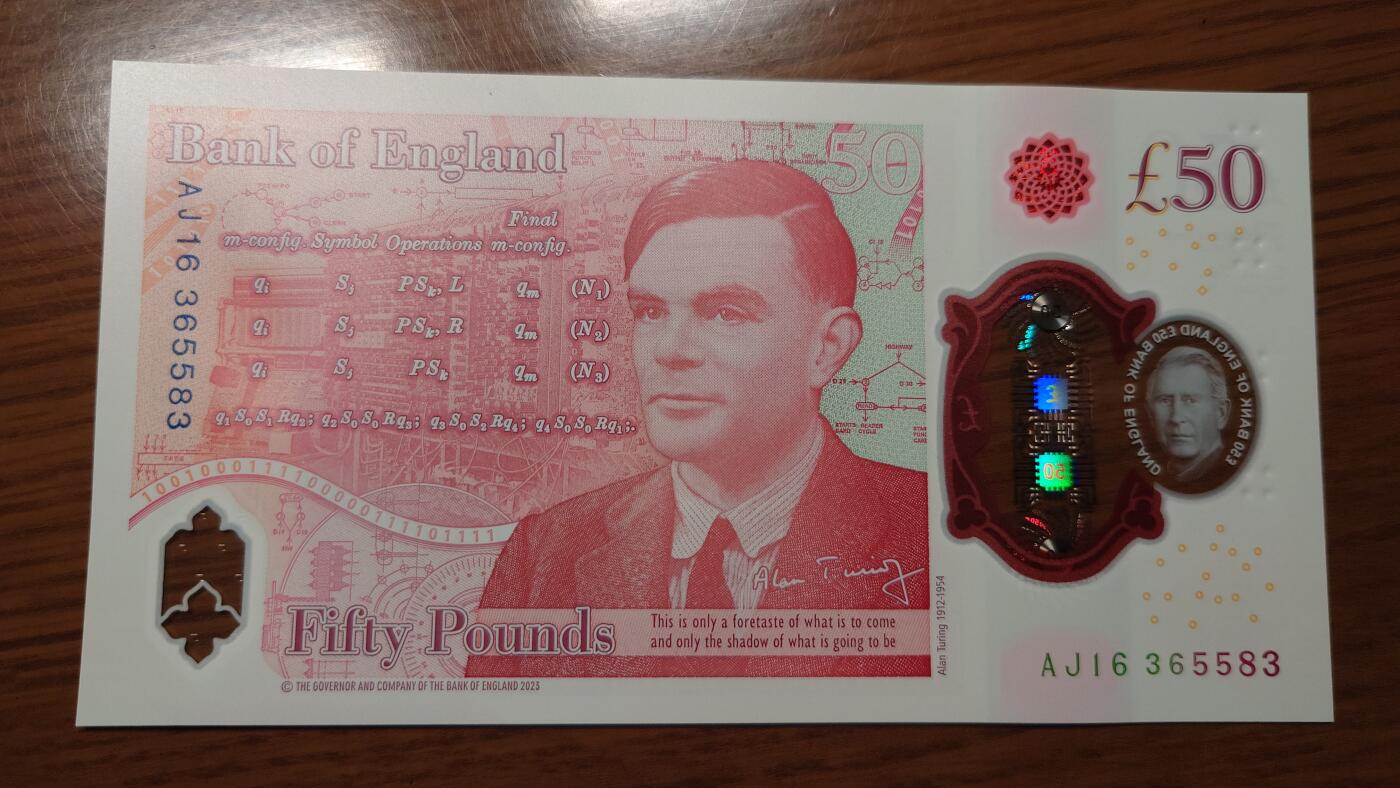 【世界钱币】精选微拍第120期暨2024年第31期  新到货查尔斯50镑，亚美尼亚全套，新版5000卢布等 2023年英国G序列50镑查尔斯 全新绝品无47尾号583