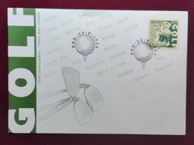 联合阁邮币社™ ——“多国邮品” - 瑞典1996 高尔夫球俱乐部