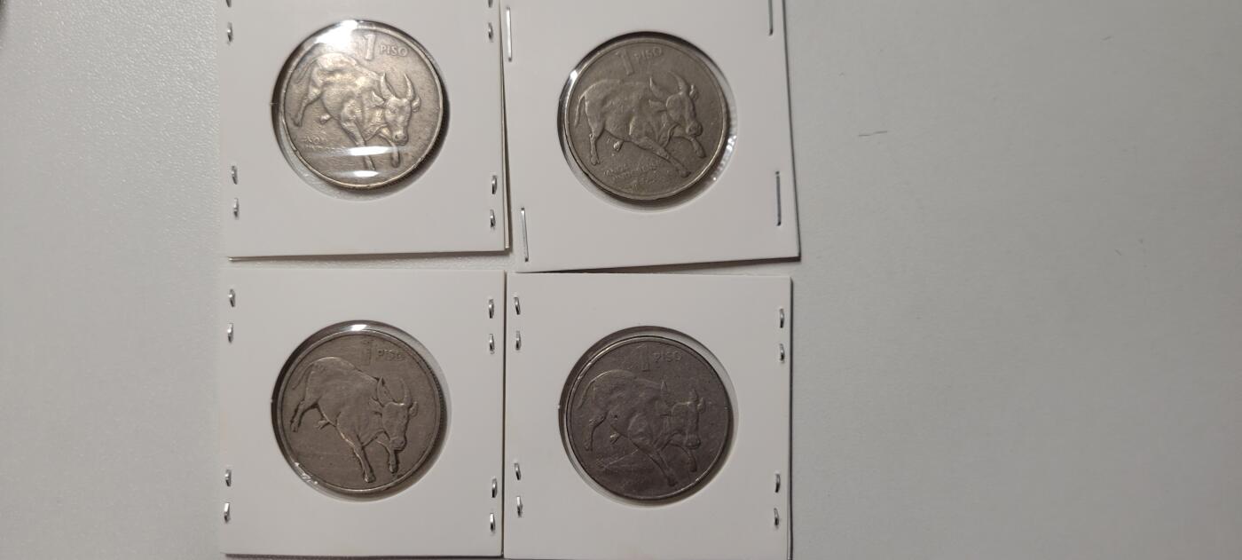 2024第十一期 菲律宾1比索水牛4枚