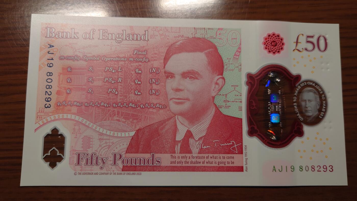 【世界钱币】精选微拍第120期暨2024年第31期  新到货查尔斯50镑，亚美尼亚全套，新版5000卢布等 2023年英国G序列50镑查尔斯 全新绝品无47尾号293