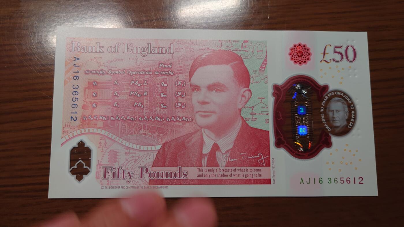 【世界钱币】精选微拍第120期暨2024年第31期  新到货查尔斯50镑，亚美尼亚全套，新版5000卢布等 2023年英国G序列50镑查尔斯 全新绝品无47尾号612