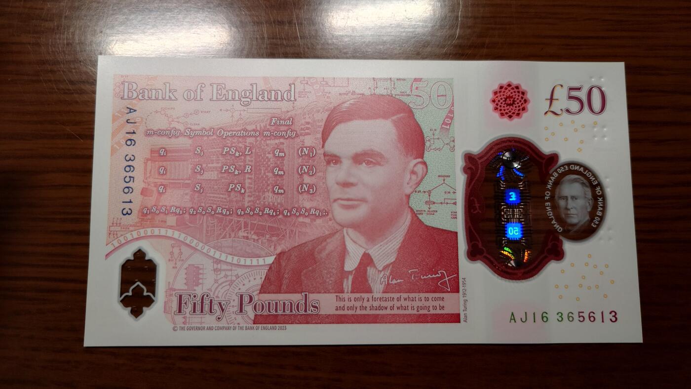 【世界钱币】精选微拍第120期暨2024年第31期  新到货查尔斯50镑，亚美尼亚全套，新版5000卢布等 2023年英国G序列50镑查尔斯 全新绝品无47尾号613