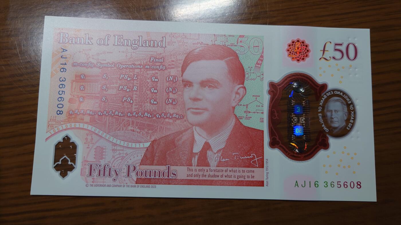 【世界钱币】精选微拍第120期暨2024年第31期  新到货查尔斯50镑，亚美尼亚全套，新版5000卢布等 2023年英国G序列50镑查尔斯 全新绝品无47尾号608