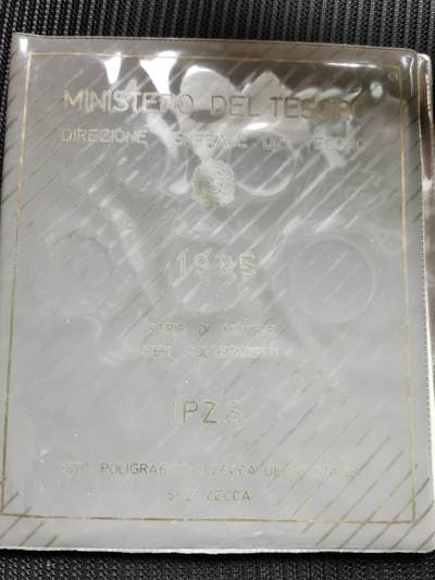 道一币馆币章第七十九场 - 原包装带证 意大利1985年套币11枚套 含银币两枚